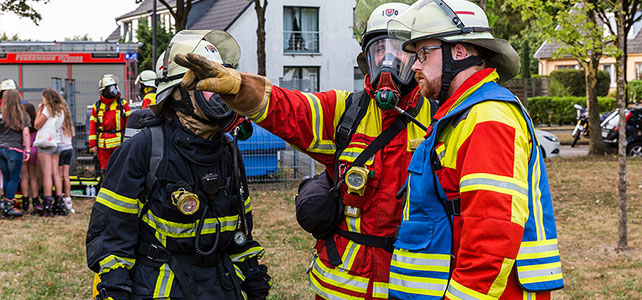 Kellerbrand im Mehrfamilienhaus in Edendorf