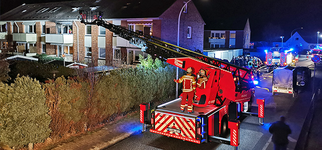 Wohnungsbrand im Wellenkamp