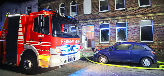 Wohnungsbrand in der Kaiserstraße