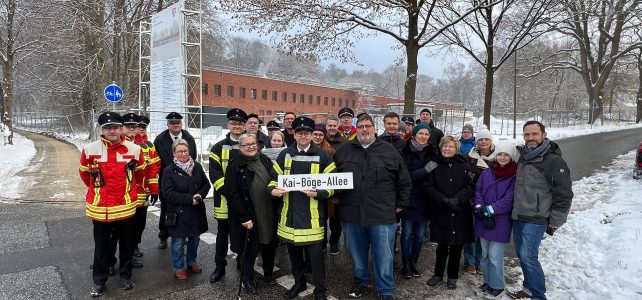 Kastanienallee heißt jetzt Kai-Böge-Allee