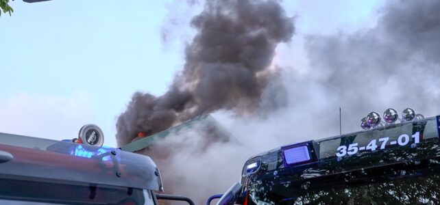 Gebäudebrand – Überörtliche Löschhilfe in Hohenaspe